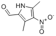 CAS # 40236-20-2, 3,5-Dimethyl-4-nitro-1H-pyrrole-2-carbaldehyde