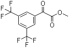 [3,5-双(三氟甲基)苯基](氧代)乙酸乙酯分子结构 (CAS 402568-10-9)