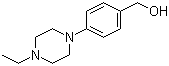 4-(4-乙基哌嗪-1-基)苯甲醇分子结构 (CAS 402745-30-6)