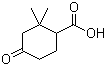 structure of CAS# 4029-26-9, 2,2-Dimethyl-4-oxocyclohexanecarboxylic acid