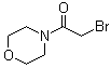 structure of CAS# 40299-87-4, 4-(2-Bromoacetyl)morpholine