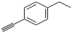 structure of CAS# 40307-11-7, 4-Ethylphenylacetylene