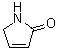 structure of CAS# 4031-15-6, 1,5-二氢-2H-吡咯-2-酮