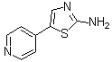 structure of CAS# 40353-55-7, 5-(4-吡啶基)-2-噻唑胺