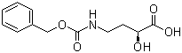 structure of CAS# 40371-50-4, (S)-N-Carbobenzyloxy-4-amino-2-hydroxybutyric acid