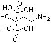 structure of CAS# 40391-99-9, 帕米膦酸