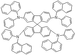 CAS # 404001-42-9, N,N',N'',N'''-Tetra-1-naphthalenyl-N,N',N'',N'''-tetraphenyl-9,9'-spirobi[9H-fluorene]-2,2',7,7'-tetramine, Spiro-2NPB