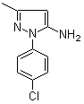 structure of CAS# 40401-39-6, 5-氨基-3-甲基-1-(4-氯苯基)吡唑