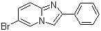 structure of CAS# 4044-98-8, 6-溴-2-苯基咪唑并[1,2-a]吡啶