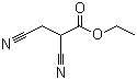 structure of CAS# 40497-11-8, Ethyl 2,3-dicyanopropionate