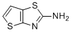 structure of CAS# 40507-56-0, 噻吩并[2,3-d]噻唑-2-胺