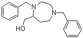 六氢-1,4-二苄基-1H-1,4-二氮杂卓-5-甲醇分子结构 (CAS 405160-72-7)