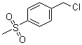 structure of CAS# 40517-43-9, 4-(Methylsulfonyl)benzyl chloride