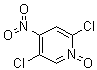 2,5-二氯-4-硝基吡啶 1-氧化物分子结构 (CAS 405230-81-1)