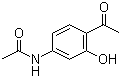 structure of CAS# 40547-58-8, N-(4-乙酰基-3-羟基苯基)乙酰胺