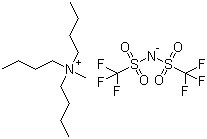 structure of CAS# 405514-94-5, Tributylmethylammonium bis(trifluoromethanesulfonyl)imide