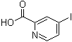 structure of CAS# 405939-79-9, 4-碘-2-吡啶羧酸