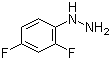 structure of CAS# 40594-30-7, 2,4-二氟苯肼