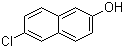 structure of CAS# 40604-49-7, 2-Chloro-6-naphthol