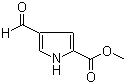 structure of CAS# 40611-79-8, Methyl 4-formyl-1H-pyrrole-2-carboxylate
