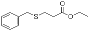 CAS # 40620-06-2, Ethyl 3-(benzylthio)propionate, Ethyl 3-[(benzyl)thio]propanoate, 3-[(Phenylmethyl)thio]propanoic acid ethyl ester