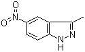 structure of CAS# 40621-84-9, 3-Methyl-5-nitro-1H-indazole