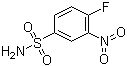 3-硝基-4-氟苯磺酰胺分子结构 (CAS 406233-31-6)