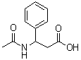 structure of CAS# 40638-98-0, N-乙酰基-DL-beta-苯丙氨酸