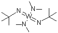 structure of CAS# 406462-43-9, Bis(tert-Butylimino)bis(dimethylamino)tungsten