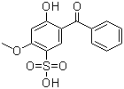 structure of CAS# 4065-45-6, 2-羟基-4-甲氧基-5-磺酸二苯甲酮
