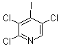 structure of CAS# 406676-23-1, 2,3,5-三氯-4-碘吡啶