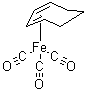 三羰基(1,3-环庚二烯)铁分子结构 (CAS 40674-86-0)