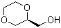 (2S)-1,4-二恶烷-2-甲醇分子结构 (CAS 406913-93-7)