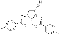 CAS 登录号：406955-52-0, (2xi)-2,5-脱水-3-脱氧-D-赤式-己糖腈 4,6-二(4-甲基苯甲酸酯)