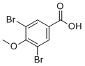 structure of CAS# 4073-35-2, 3,5-Dibromo-4-methoxybenzoic acid