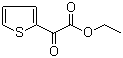 2-氧代-2-(2-噻吩基)乙酸乙酯分子结构 (CAS 4075-58-5)