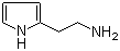 1H-吡咯-2-乙胺分子结构 (CAS 40808-62-6)