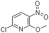 structure of CAS# 40851-91-0, 2-甲氧基-3-硝基-6-氯吡啶