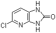 structure of CAS# 40851-98-7, 5-氯-1,3-二氢-2H-咪唑并[4,5-b]吡啶-2-酮