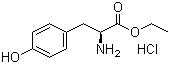 structure of CAS# 4089-07-0, L-酪氨酸乙酯盐酸盐
