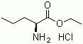 structure of CAS# 40918-51-2, L-Norvaline ethyl ester hydrochloride