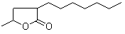 CAS # 40923-64-6, 3-Heptyldihydro-5-methyl-2(3H)-furanone, 3-Heptyldihydro-5-methylfuran-2(3H)-one