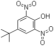 structure of CAS# 4097-49-8, 4-tert-Butyl-2,6-dinitrophenol