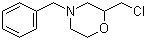structure of CAS# 40987-25-5, 2-Chloromethyl-4-benzylmorpholine