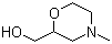 4-甲基-2-吗啉甲醇分子结构 (CAS 40987-46-0)