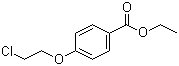 CAS # 40992-21-0, Ethyl 4-(2-chloroethoxy)benzoate, 4-(2-Chloroethoxy)benzoic acid ethyl ester