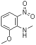 structure of CAS# 410092-91-0, 2-Methoxy-N-methyl-6-nitrobenzenamine
