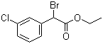 CAS # 41024-33-3, Ethyl 2-bromo-2-(3-chlorophenyl)acetate, 2-(3-Chlorophenyl)-2-bromoacetic acid ethyl ester