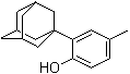 2-金刚烷基-4-甲基苯酚分子结构 (CAS 41031-50-9)