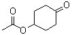 4-Acetoxycyclohexanone molecular structure (CAS 41043-88-3)